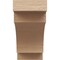 Ekena Millwork 2in. W x 4in. H x 16in. L Mediterranean Woodgrain TimberThane Rafter Tail, Primed Tan RFTUR02X04X16MEDRCPR - alternate 5